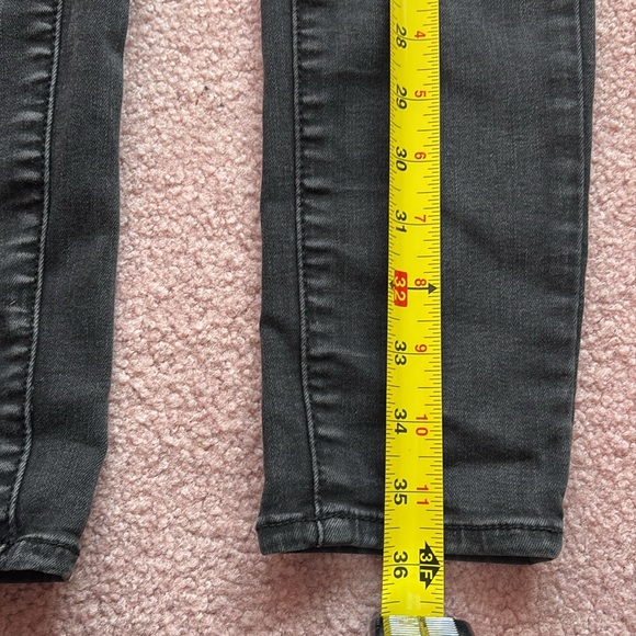 American Eagle Black Jeggings Ripped Size 4 Women’s - Picture 6 of 8